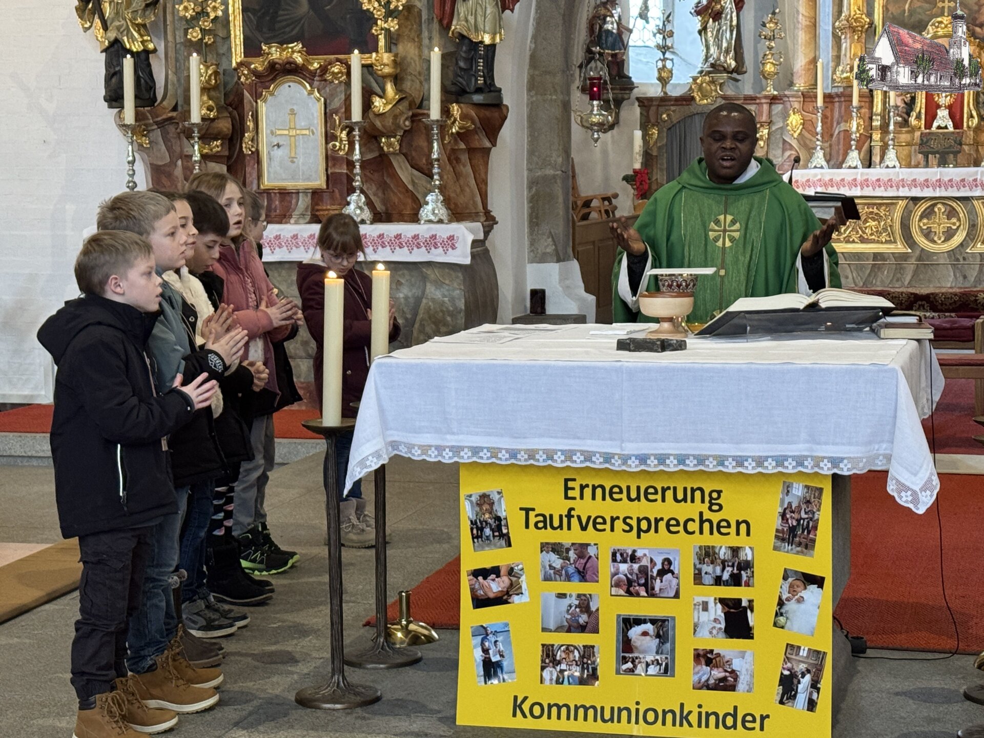 Taufversprechen Kommunionkinder Miltach 2026