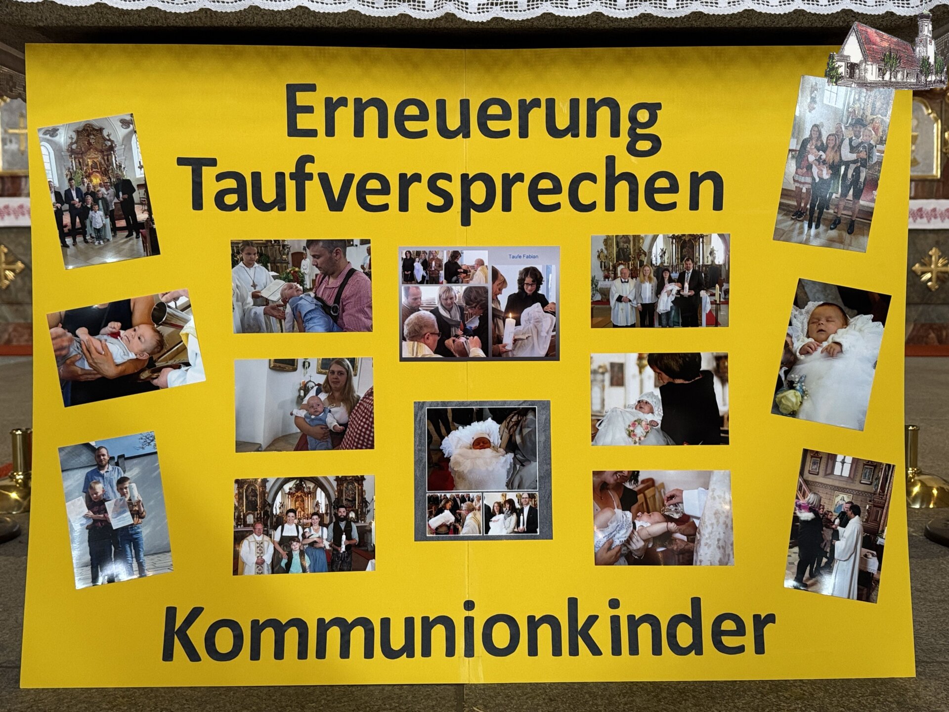 Taufversprechen Kommunionkinder Miltach 2026