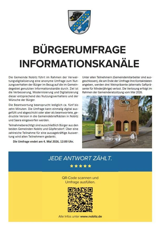 Bürgerumfrage Informationskanäle