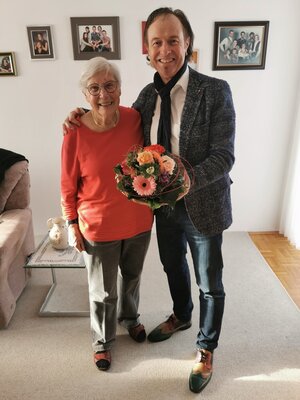 Josefine Tochtermann feiert 90. Geburtstag