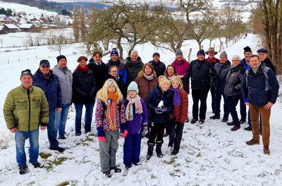 Meldung: Über Dassel nach Ellensen: Gelungene Winterwanderung des SV Mackensen
