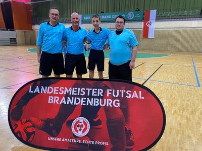 Schiedsrichterbericht Futsal-Endrunde der Junioren