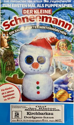 Olaf der kleine Schneemann - Ein zauberhaftes Wintermärchen (Bild vergr&ouml;&szlig;ern)