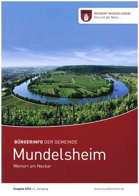Neue Bürgerinformationsbroschüre der Gemeinde Mundelsheim