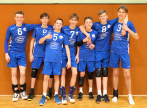 Starker Auftakt in das neue Jahr der U18m Volleyballer (Bild vergrößern)