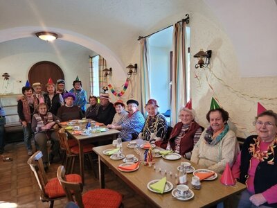 Foto zur Meldung: Seniorenfasching der katholischen Pfarrei