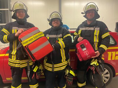 AED für die Feuerwehr