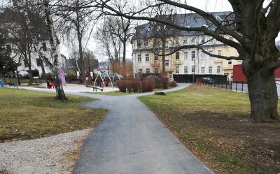 Kinderspielplatz im Schillerpark