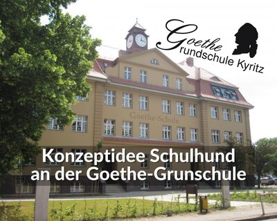 Foto zur Meldung: Schulbegleithund an der Goethe-Grundschule Kyritz
