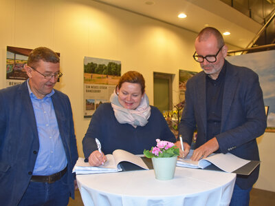 Foto zur Meldung: Gemeinde Rangsdorf schließt Folgekostenvertrag ab