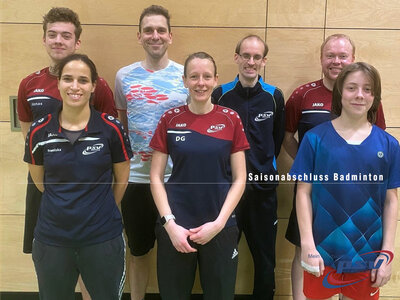 Saisonabschluss Badminton (Bild vergrößern)