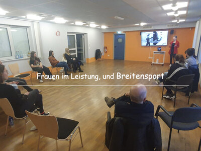 Meldung: Frauen im Leistungssport, und Breitensport