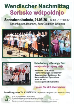 21.03.2026 Serbske wótpołdnjo/Wendischer Nachmittag (Bild vergr&ouml;&szlig;ern)