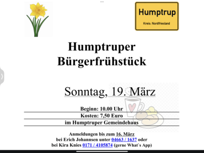 Humptruper Bürgerfrühstück (Bild vergr&ouml;&szlig;ern)
