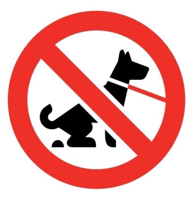 Verunreinigung von öffentlichen Flächen durch Hundekot (Bild vergrößern)