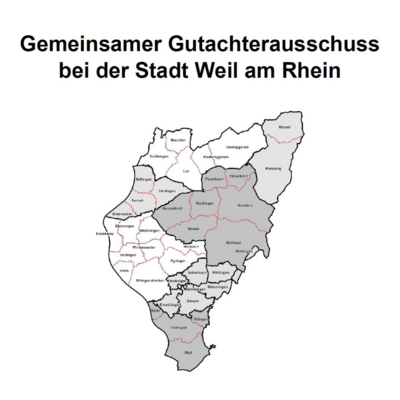 Gemeinsamer Gutachterausschuss Stadt Weil am Rhein (Bild vergrößern)