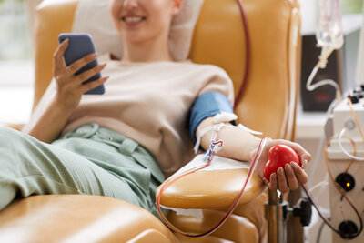 Foto zur Meldung: Jede Blutspende zählt: Blut spenden – Leben schenken!