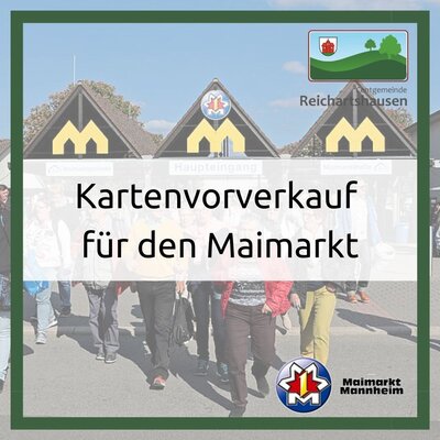 Kartenvorverkauf für den Mannheimer Maimarkt (Bild vergrößern)
