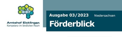 Newsletter Förderblick 03/2023 erschienen