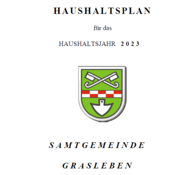 Information zum Haushalt der Samtgemeinde Grasleben