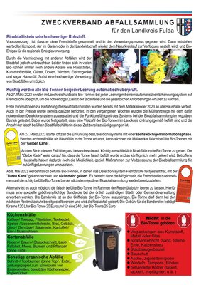 Foto zur Meldung: Zweckverband Abfallsammlung für den Landkreis Fulda informiert: Einführung Detektionssystem