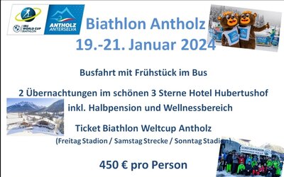Ausflug ins Biathlon Antholz