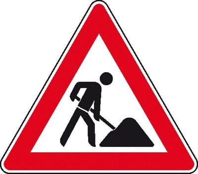 Sperrung des Wirtschaftsweges Egeln an der B81 (Bild vergrößern)