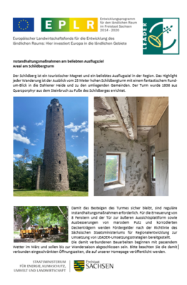 Instandhaltungs- und Sanierungsmaßnahmen am Schildbergturm
