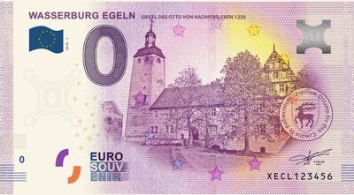Im Museumsshop können noch einige der begehrten 0 Euro Scheine erworben werden.