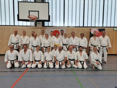 Meldung: 60 Jahre Karate im PSV:  2-tägiger Lehrgang mit Iain Abernethy