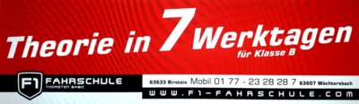 +++THEORIEKURS 7 Tage - OSTERFERIEN 2025 + Reguläre Unterrichte Montags in Birstein und Dienstags in Wächtersbach +++ (Bild vergrößern)
