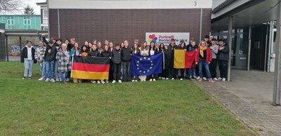Partnerschule aus Belgien zu Gast in der Puricelli Schule