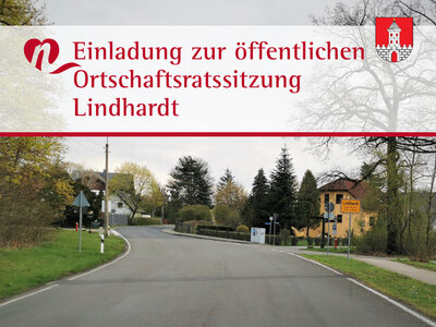 Foto zur Meldung: Einladung zur Öffentlichen Ortschaftsratssitzung Lindhardt am 19.04.