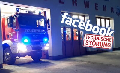 Foto zur Meldung: Störung der Facebookseite der Feuerwehr Calau