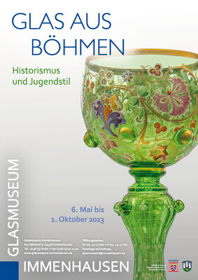 Einladung zur Eröffnung der Ausstellung: Glaskunst aus Böhmen (Bild vergr&ouml;&szlig;ern)