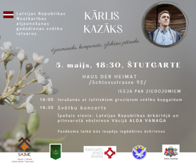 Vorschaubild der Meldung: Latvijas neatkarības atjaunošanas gadadienas koncerts