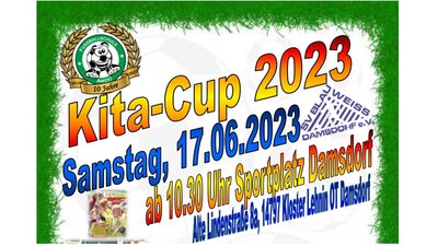 Flyer Kita-Cup Fußballschule Awizio