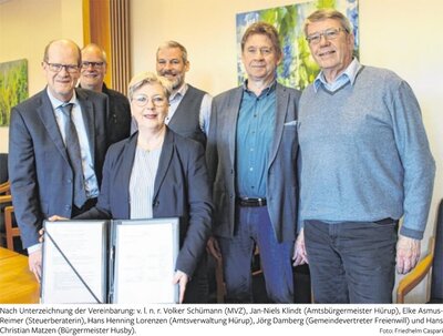 Artikel des Flensburger Tageblatts vom 21.04.23 zur Unterstützung der ärztlichen Versorgung im Amt Hürup