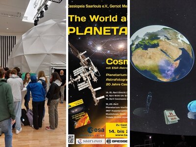 Besuch im Planetarium (Bild vergrößern)