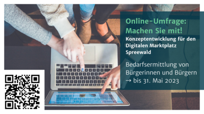 Foto zur Meldung: Online-Umfrage zum „Digitalen Marktplatz Spreewald”: Ihre Wünsche und Ihre Meinung sind gefragt!