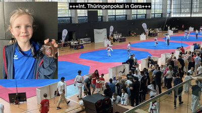 Sek. Taekwondo: Int. Thüringenpokal in Gera (Bild vergrößern)