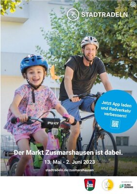 STADTRADELN 2023 – Der Landkreis Augsburg und die Marktgemeinde Zusmarshausen radeln für ein gutes Klima
