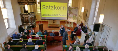 Satzkorner Dorfdialog  -Die Präsentation- (Bild vergrößern)