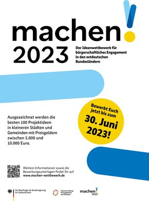 Ideenwettbewerb „machen!2023“ (Bild vergrößern)