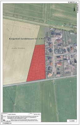 Neue Bauplätze in Rennau in Aussicht: Jetzt für ein Grundstück im Baugebiet „Sandblessen III“ bewerben