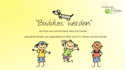 Vorschaubild der Meldung: "Buddies werden" - der Kurs für Kinder und Jugendliche