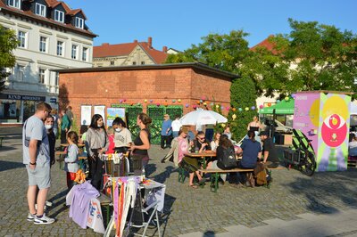 Jugendbeteiligung auf dem Bismarckplatz 2021 | Foto: M. Ferch
