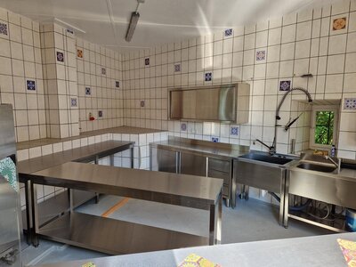 Foto zur Meldung: Die neue Lißberger Lagerküche ist fertig