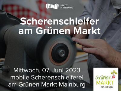 mobile Scherenschleiferei am Grünen Markt