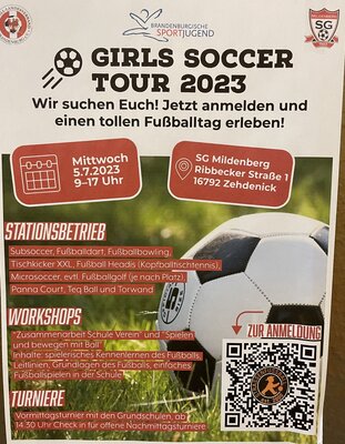 GIRLS SOCCER TOUR 2023 am 05.07. in SG Mildenberg (Bild vergrößern)